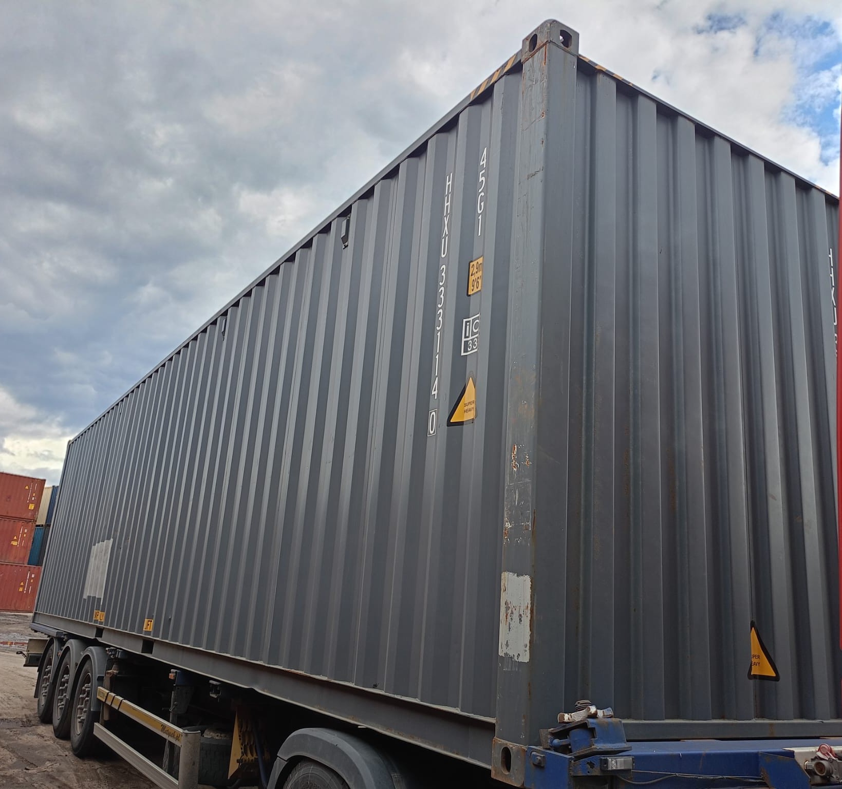 Kontener morski 12m (40'HC) HHXU3331140 - obrazek 6