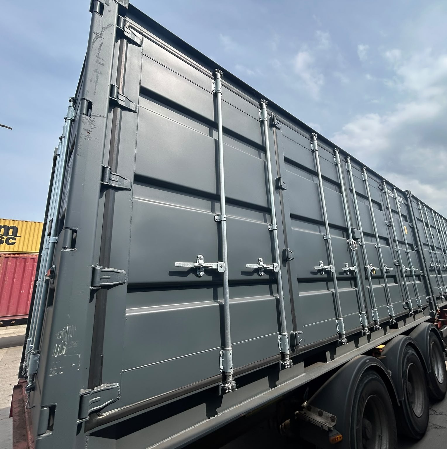 Kontener morski 6m (20'DC) Full Open Side CHTU6004908 - obrazek 2