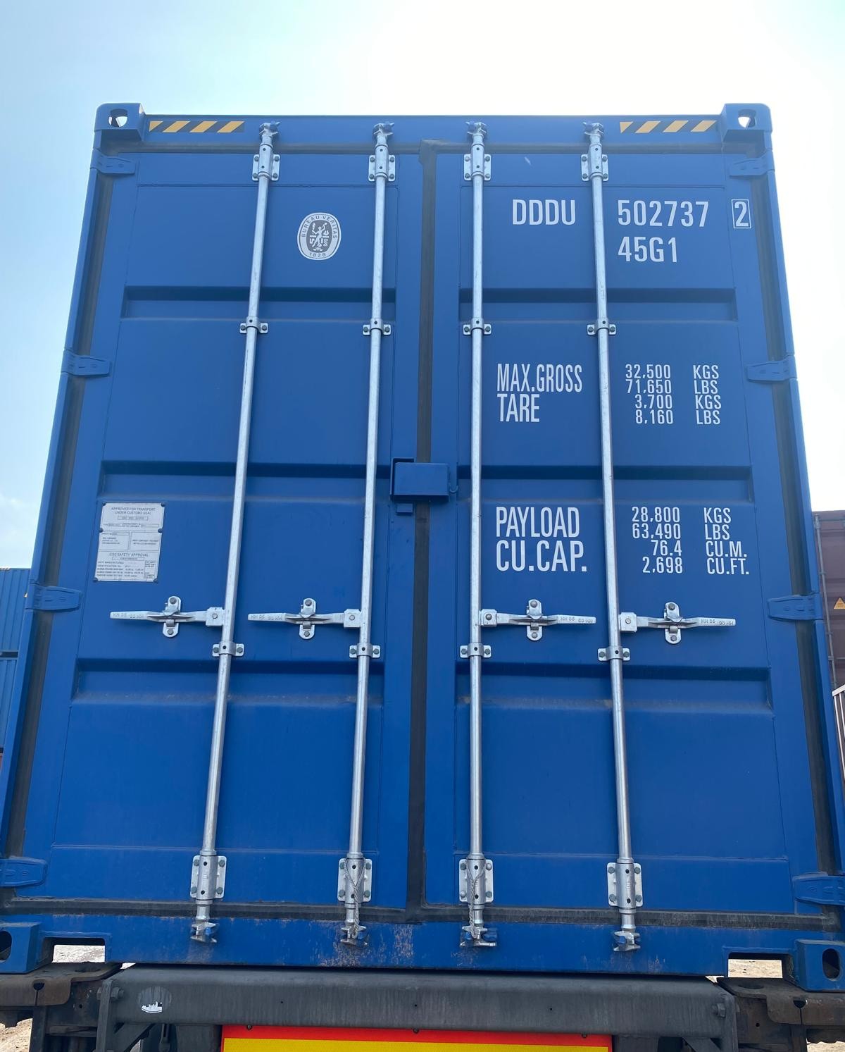 12m (40'HC) Kontener morski DDDU5027372 - obrazek 5