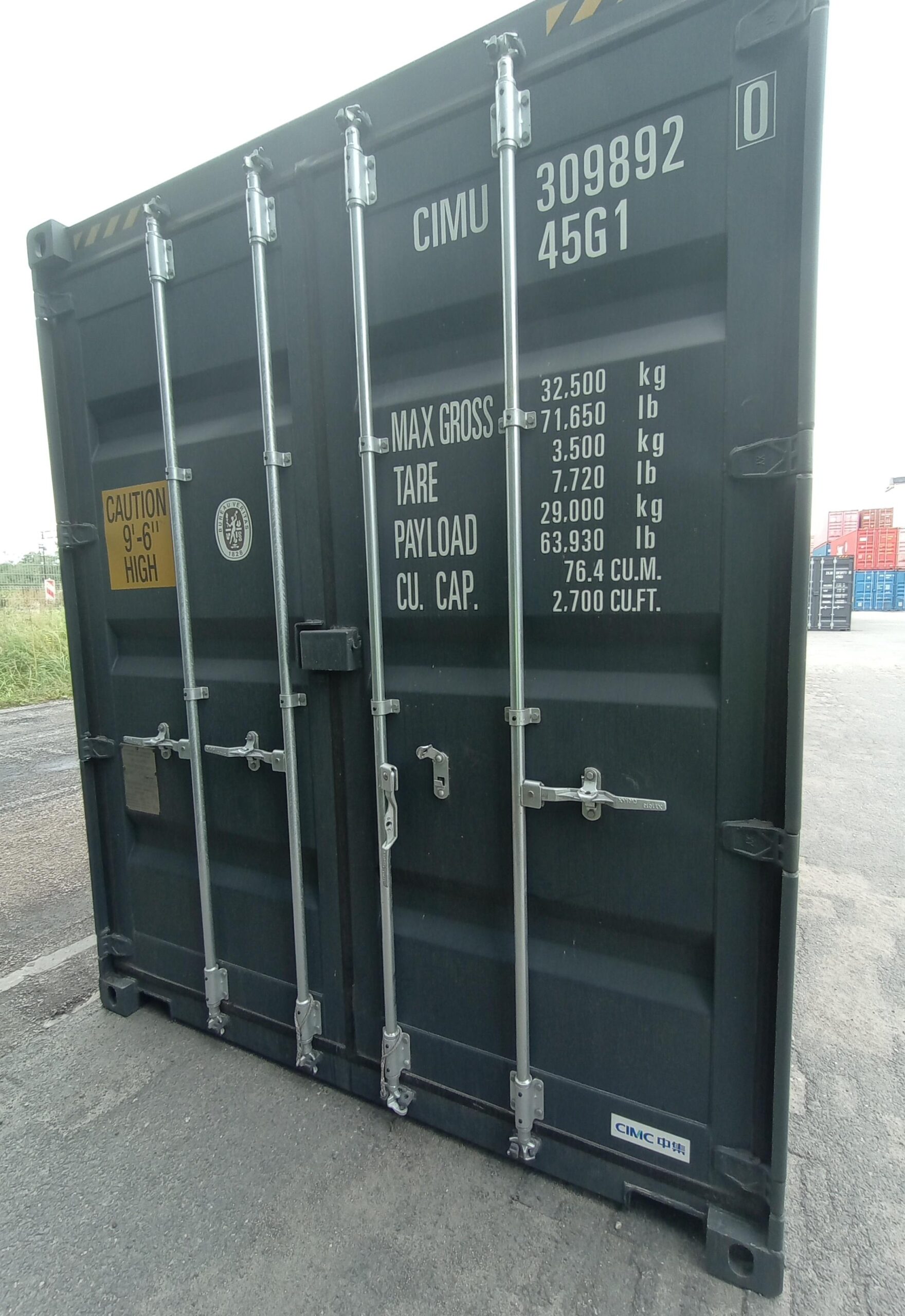 Kontener morski 12m (40'HC) CIMU3098920 - obrazek 4