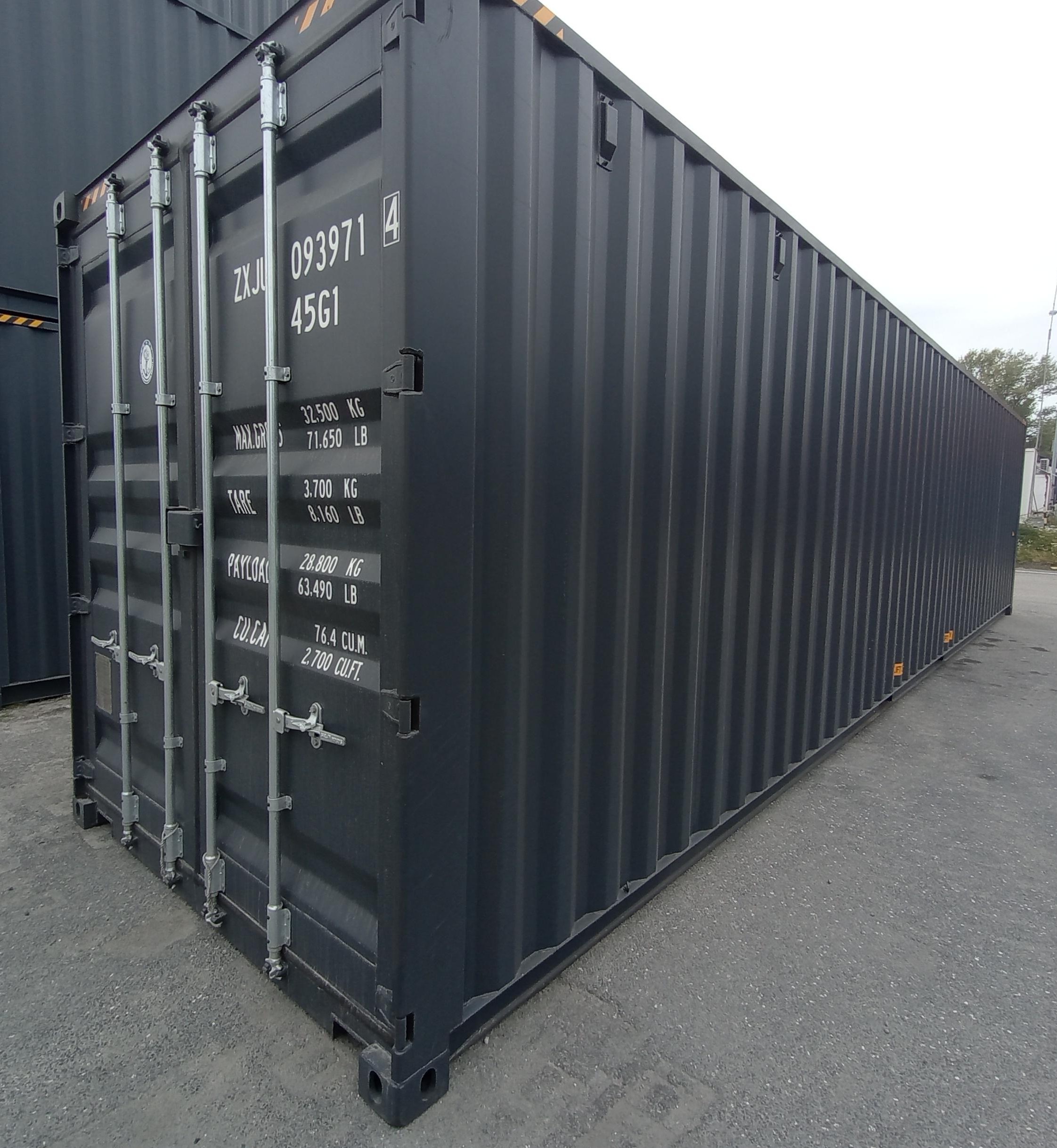 Kontener morski 12m (40'HC) ZXJU0939714