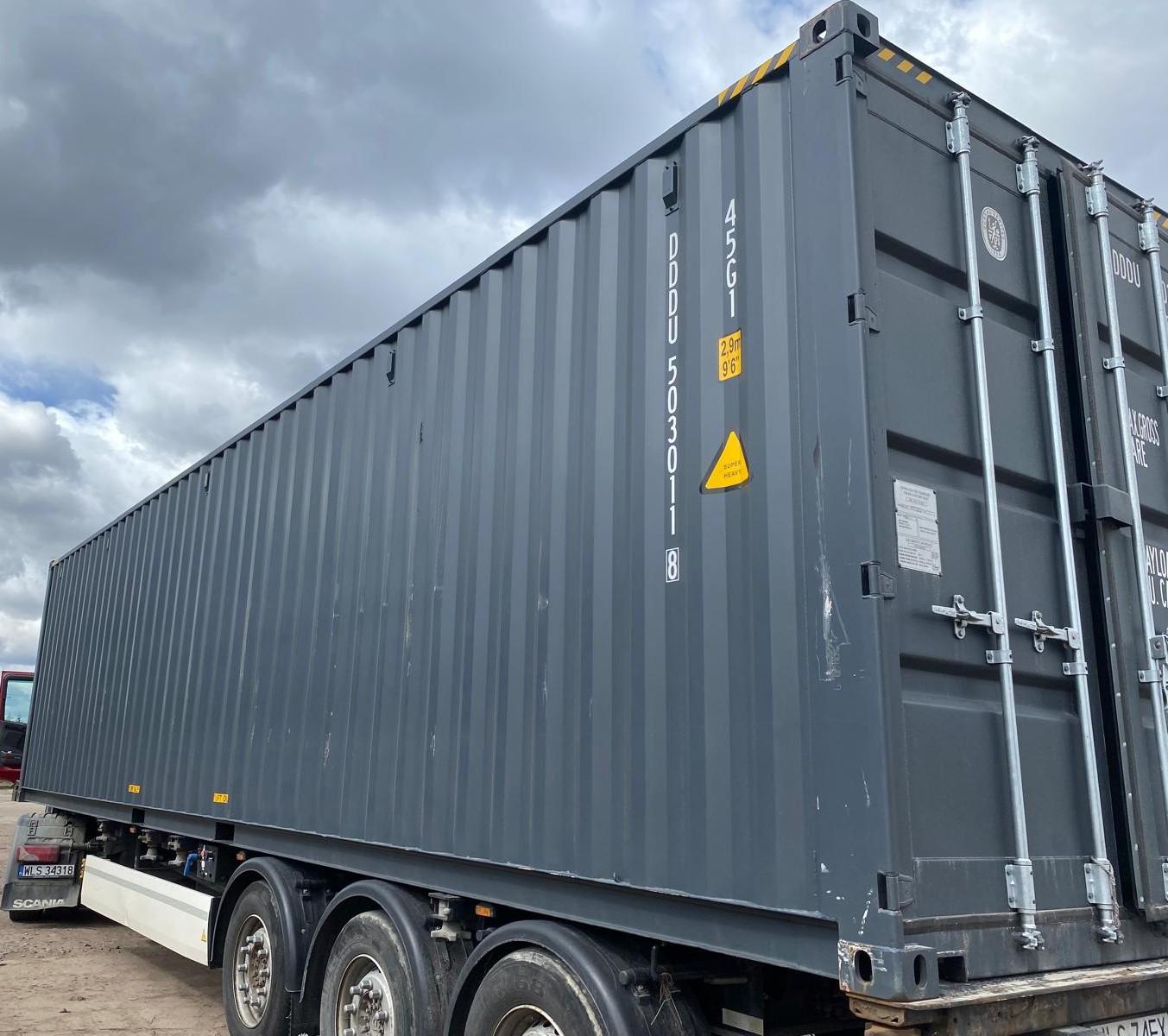 12m (40'HC) Kontener morski DDDU5030118 - obrazek 11