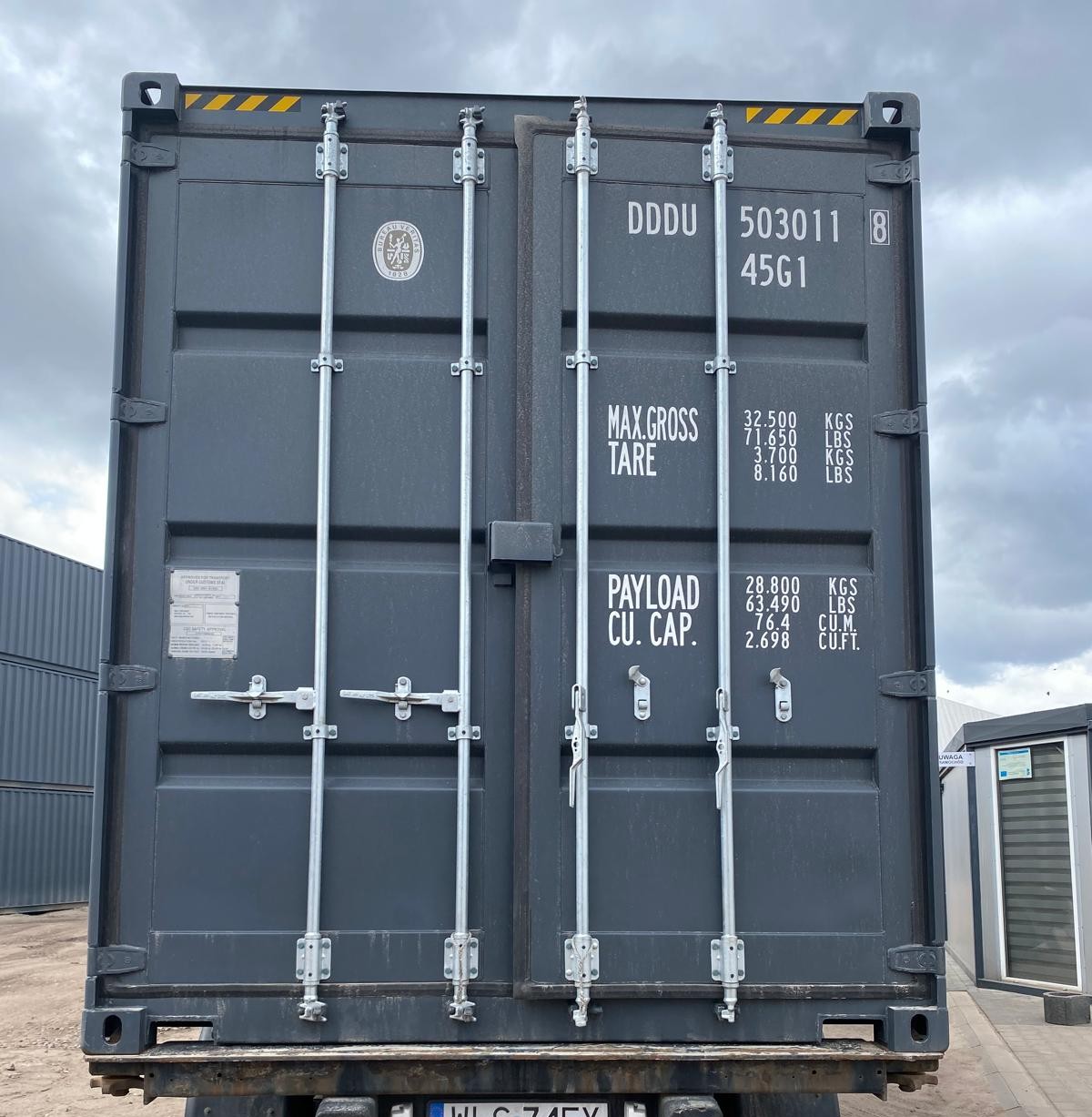 12m (40'HC) Kontener morski DDDU5030118 - obrazek 2