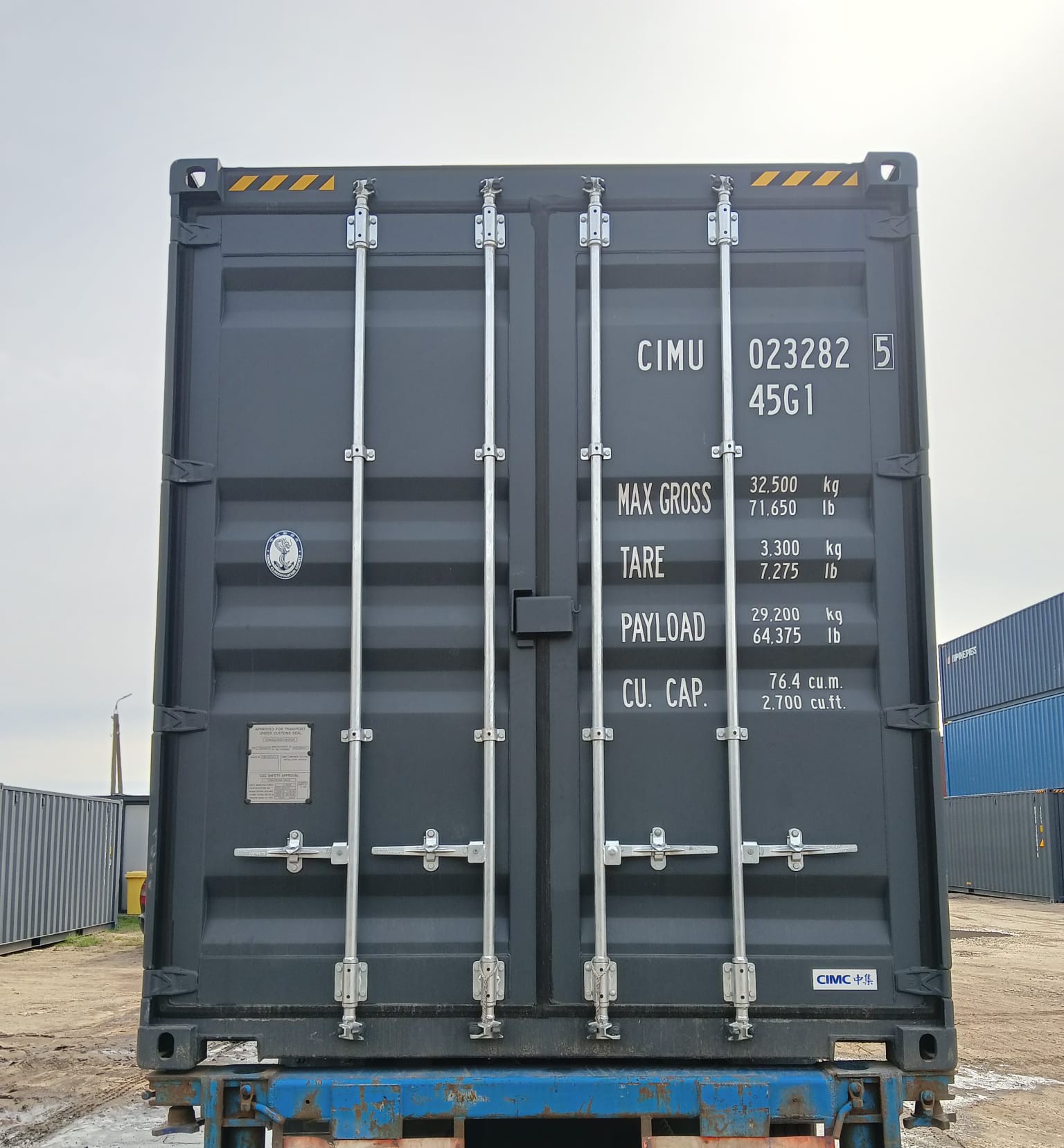 12m (40'HC) Kontener morski CIMU0232825 - obrazek 9