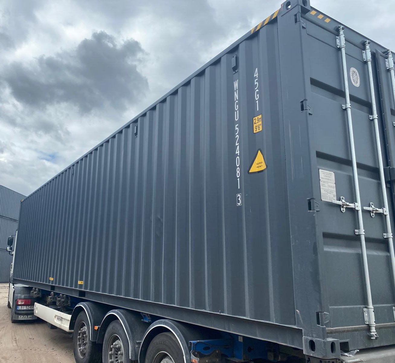 12m (40'HC) Kontener morski WNGU5240813 - obrazek 3