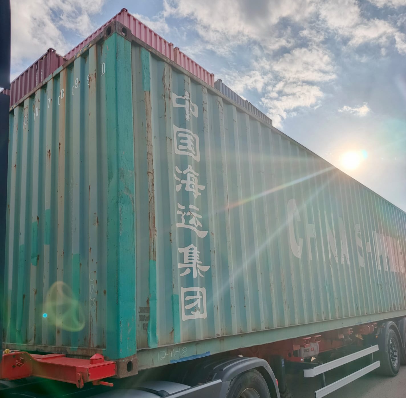 12m (40'HC) Kontener morski CCLU7006980 - obrazek 3