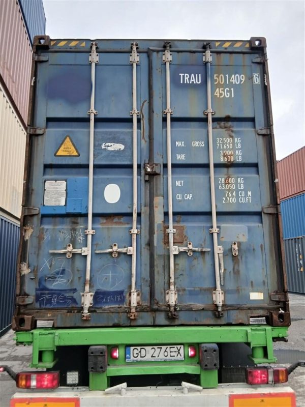 12m (40'HC) Kontener morski TRAU5014096 - obrazek 3