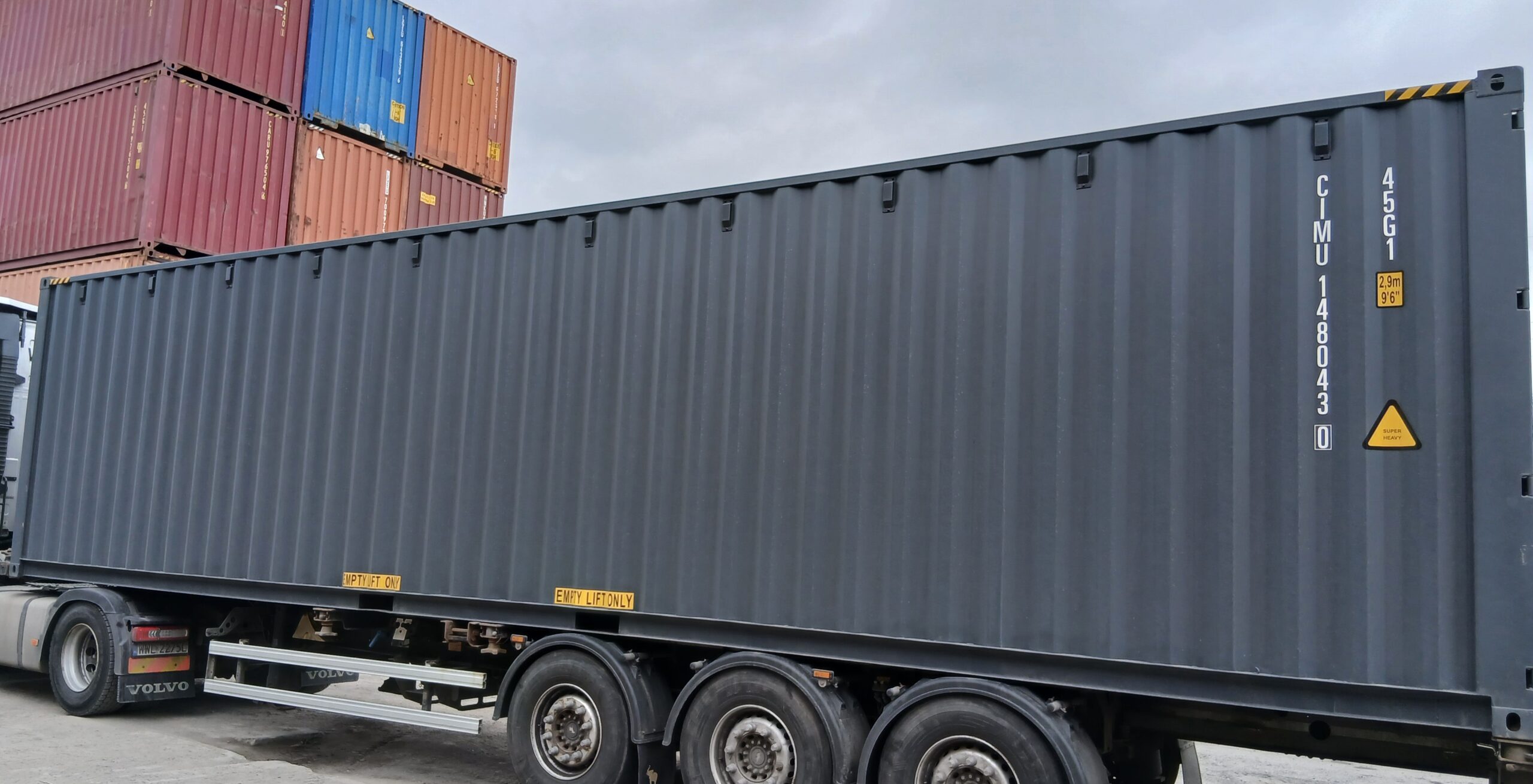 12m (40'HC) Kontener morski CIMU1480430 - obrazek 3