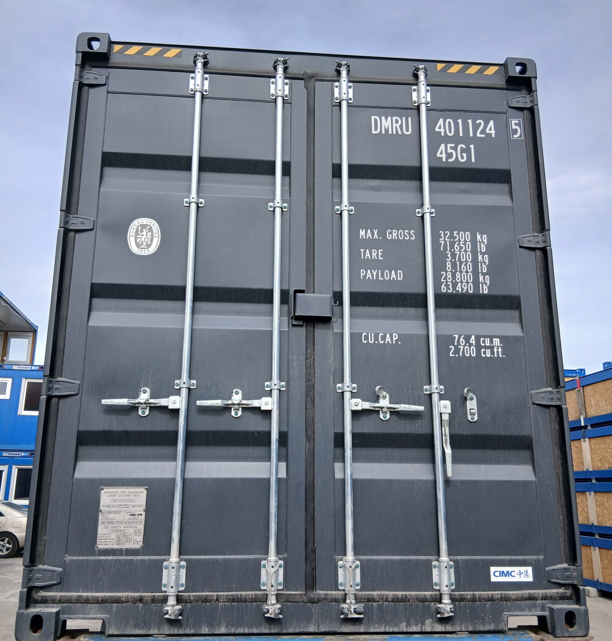 12m (40'HC) Kontener morski DMRU4011245 - obrazek 4