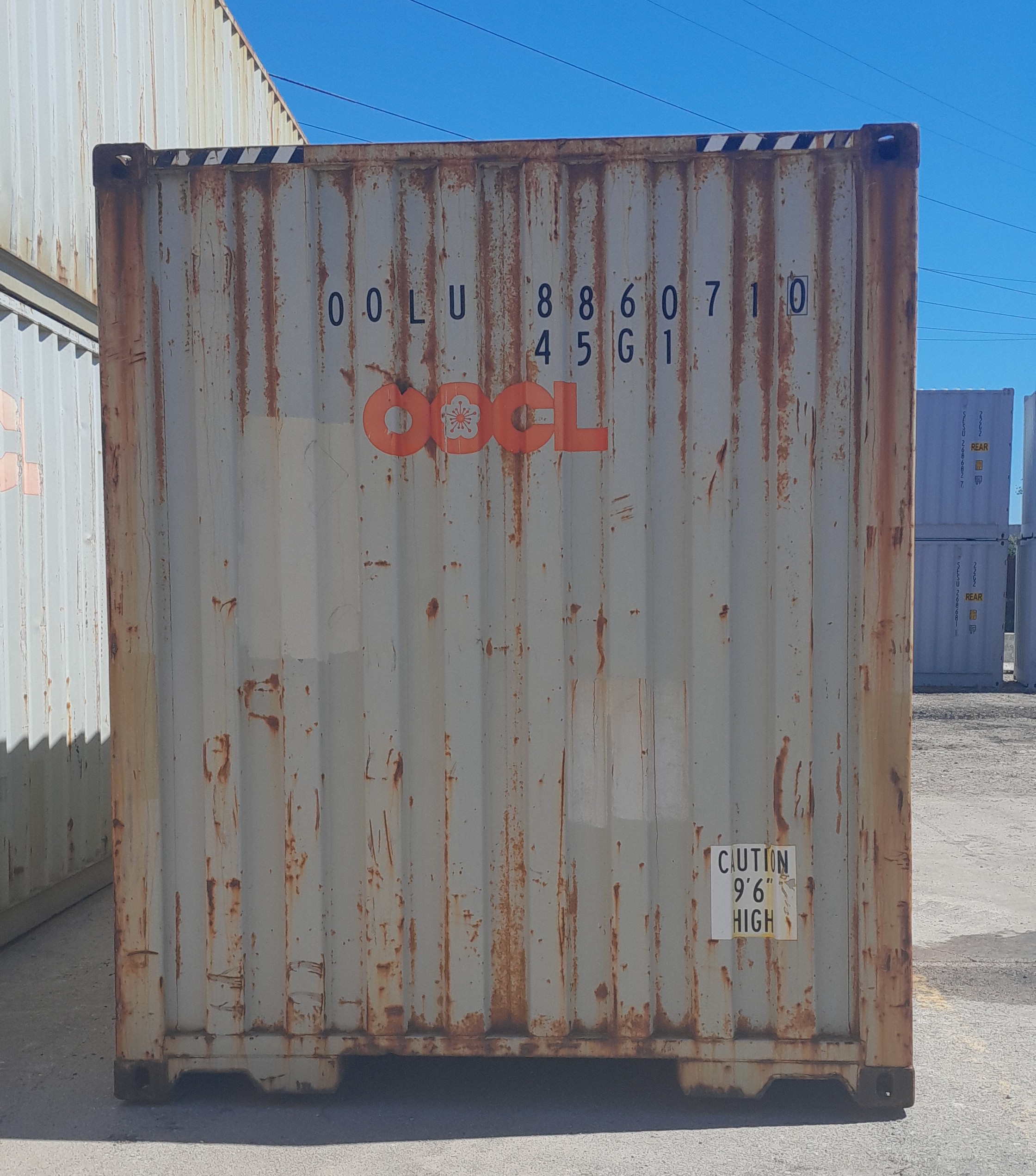 Kontener morski 12m (40'HC) OOLU8860710 - obrazek 5