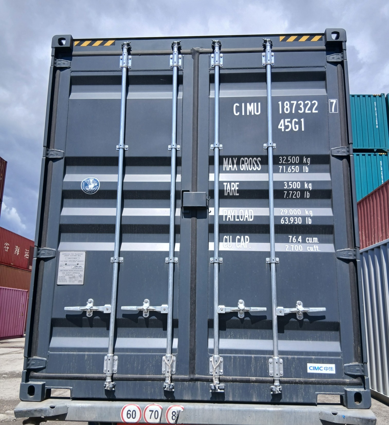 Kontener morski 12m (40'HC) CIMU1873227 - obrazek 4