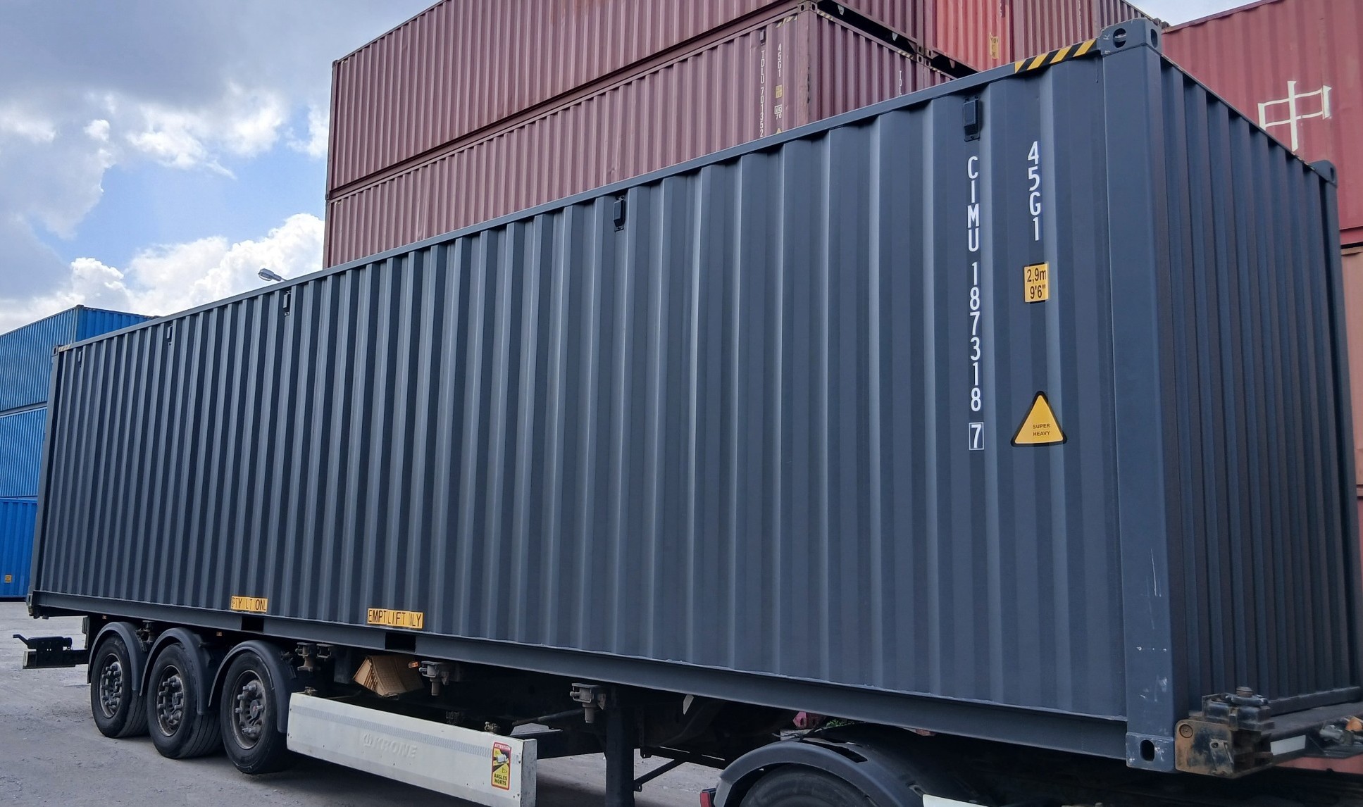 Kontener morski 12m (40'HC) CIMU1873187