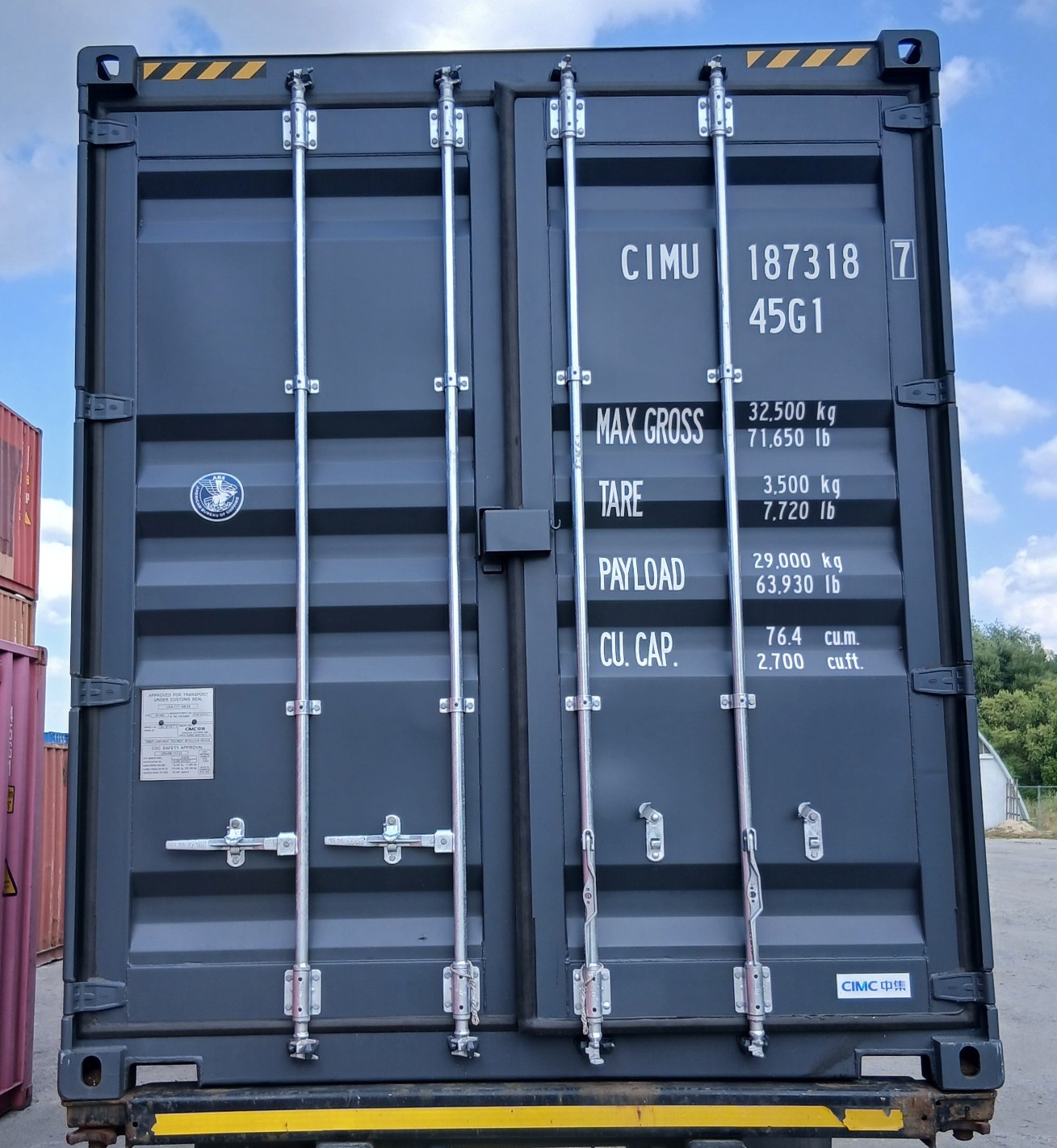 Kontener morski 12m (40'HC) CIMU1873187 - obrazek 3