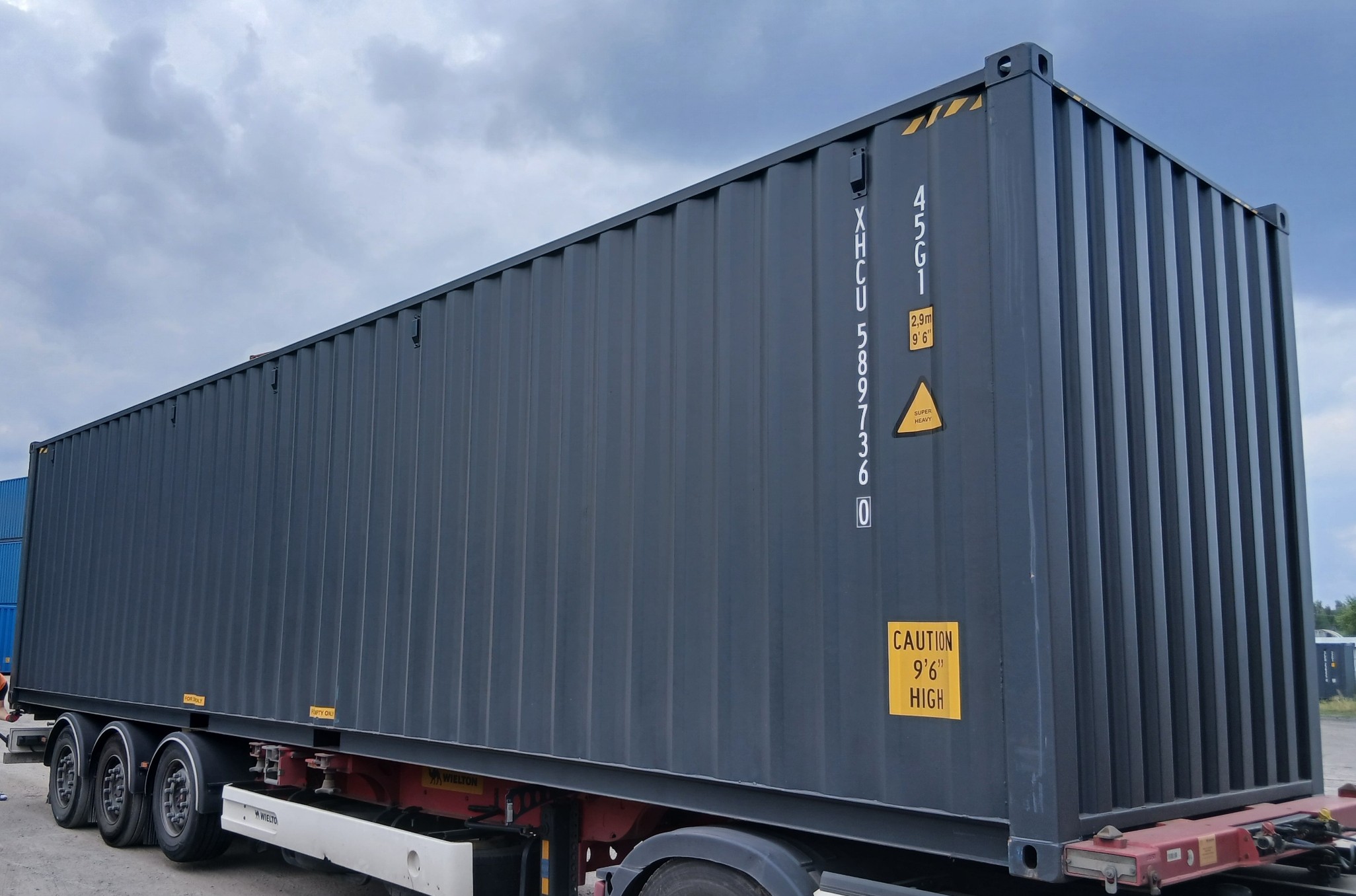 Kontener morski 12m (40'HC) XHCU5897360 - obrazek 2