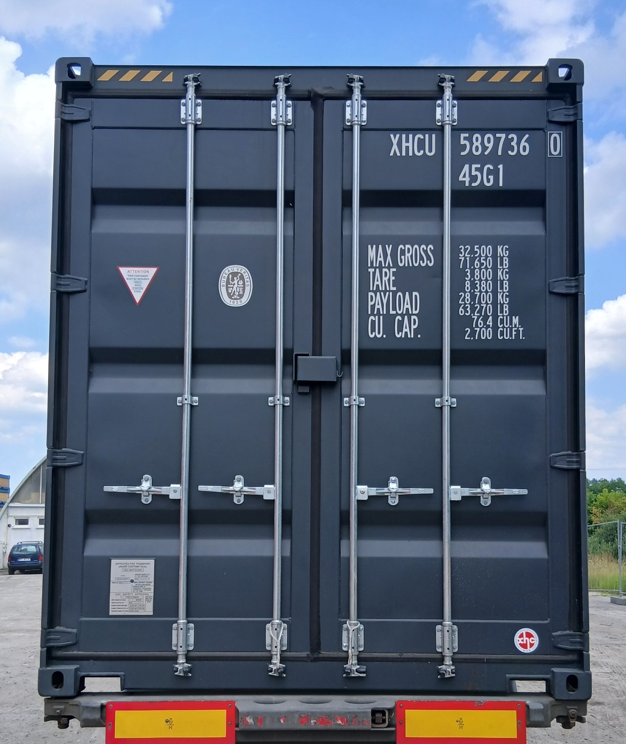Kontener morski 12m (40'HC) XHCU5897360 - obrazek 4