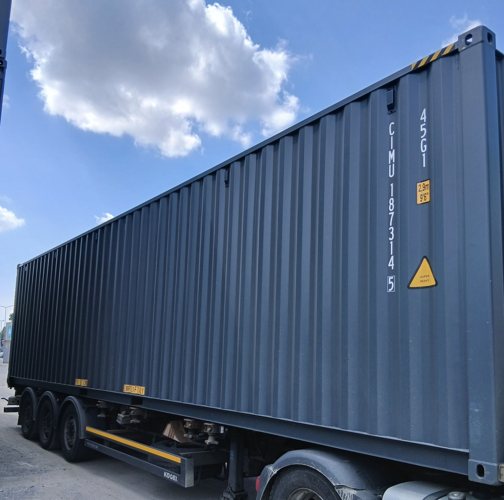 Kontener morski 12m (40'HC) CIMU1873145