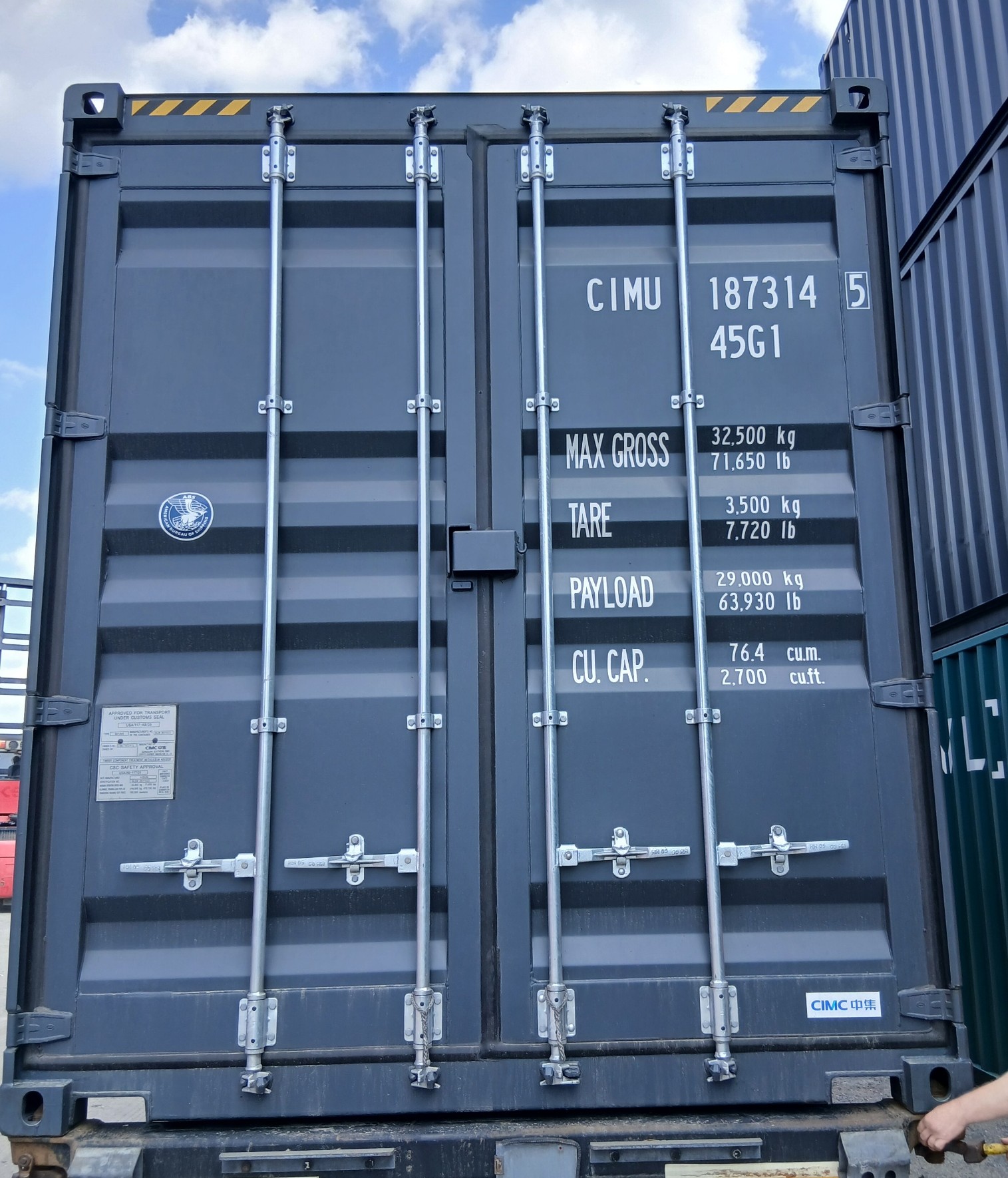 Kontener morski 12m (40'HC) CIMU1873145 - obrazek 6