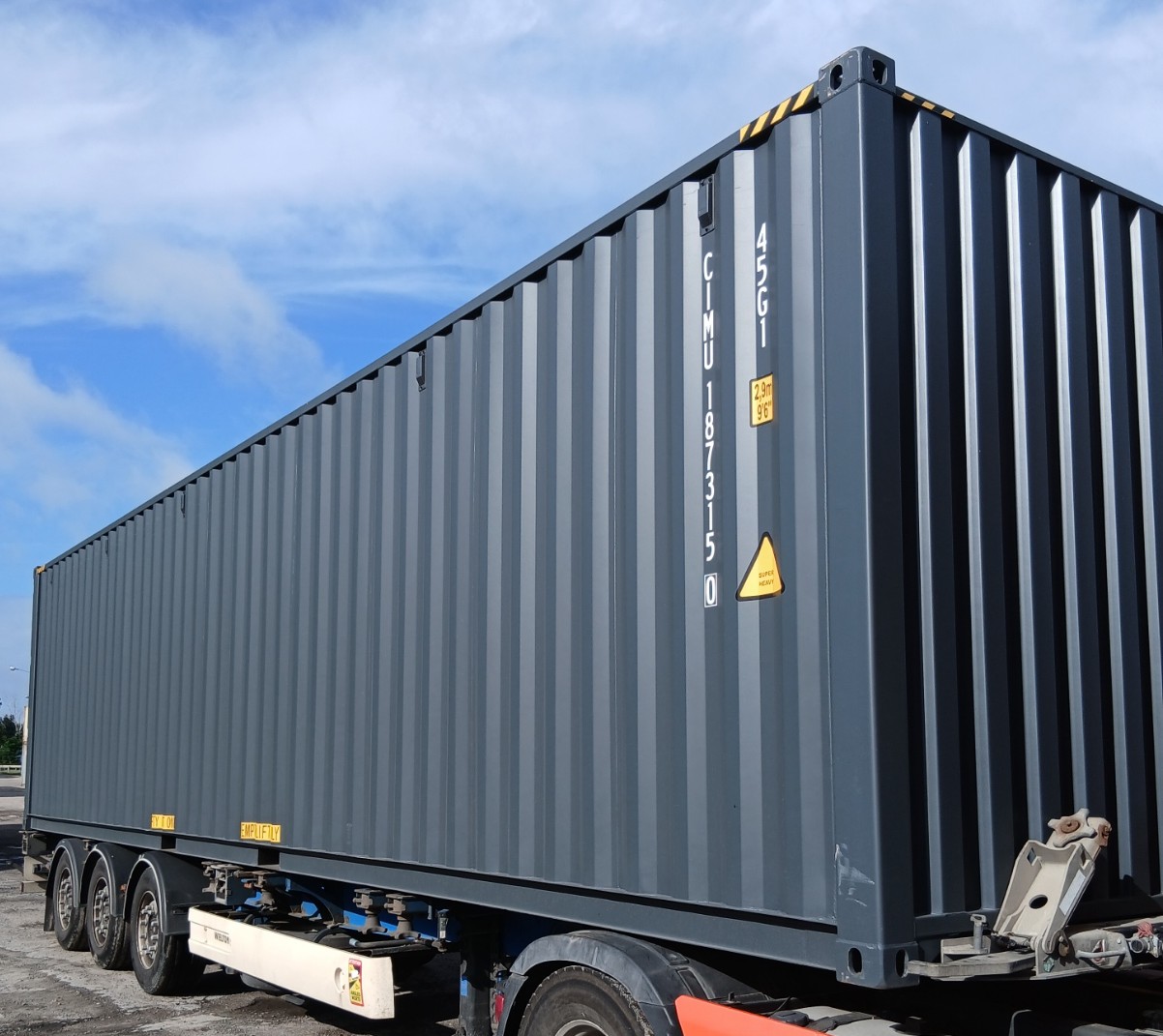 Kontener morski 12m (40'HC) CIMU1873150