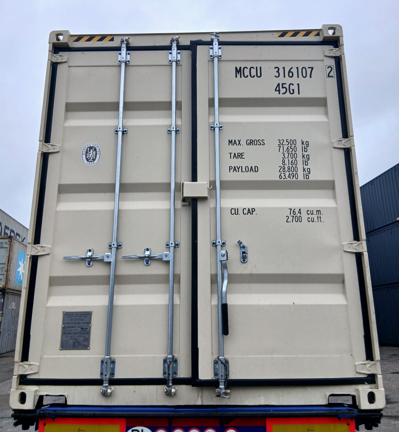 Kontener morski 12m (40'HC) MCCU3161072 - obrazek 4