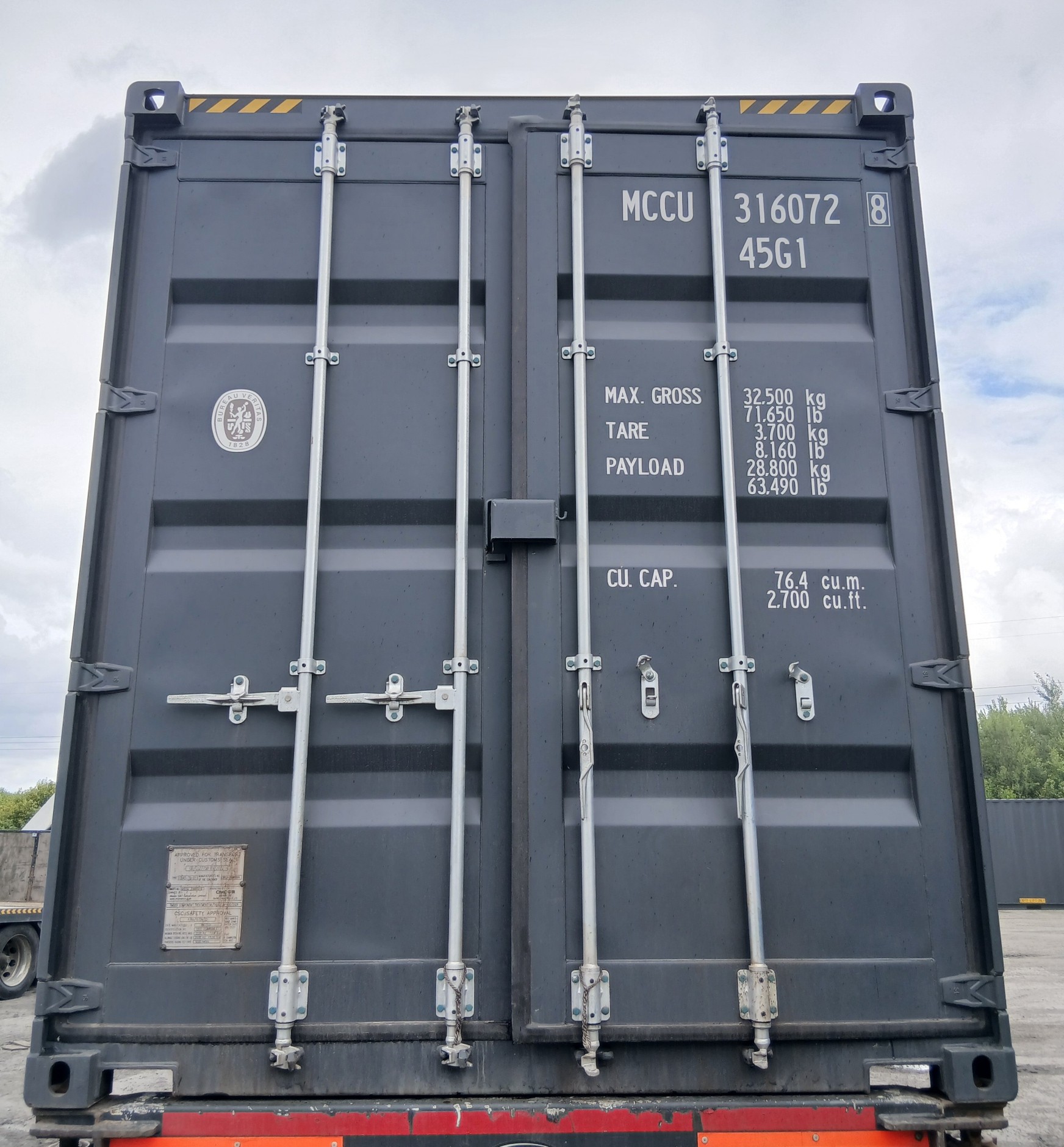 Kontener morski 12m (40'HC) MCCU3160728 - obrazek 4