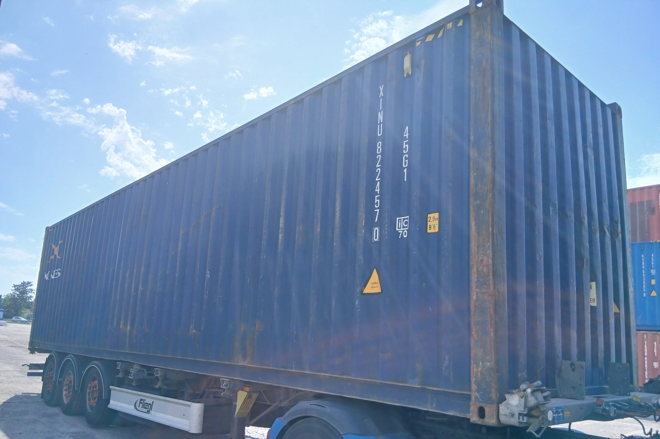 Kontener morski 12m (40'HC) XINU8224570 - obrazek 3