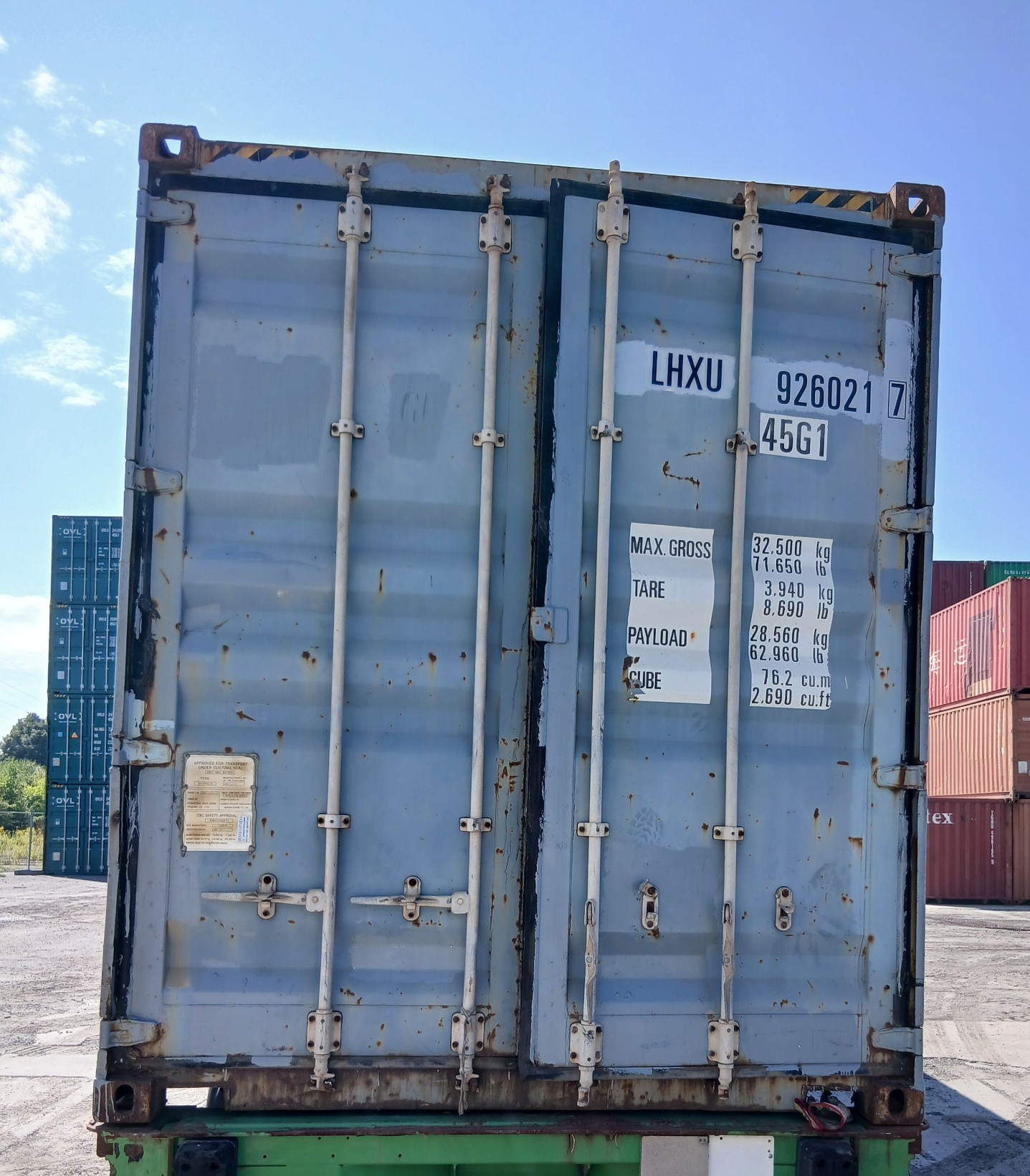 Kontener morski 12m (40'HC) LHXU9260217 - obrazek 5