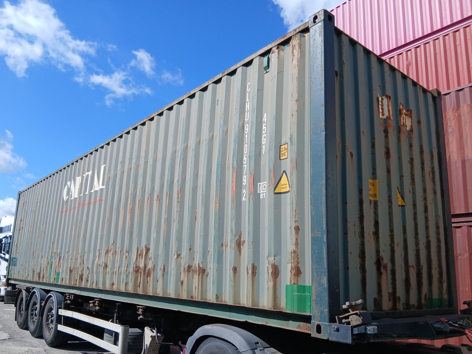 Kontener morski 12m (40'HC) CLHU9105792