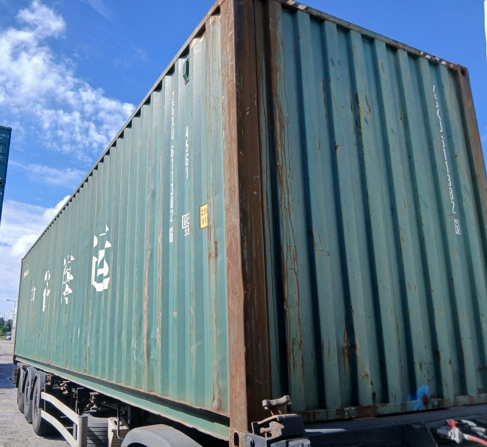 Kontener morski 12m (40'HC) ZGXU6113826 - obrazek 3