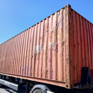 Kontener morski 12m (40'HC) TTNU9764414  nieszczelny