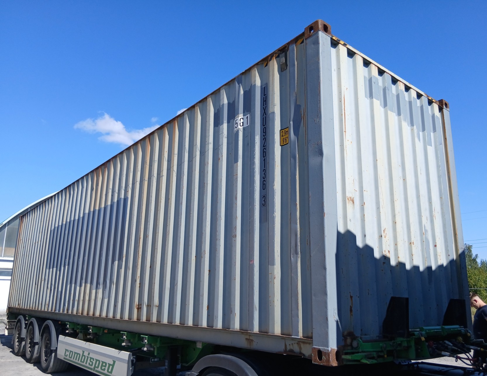 Kontener morski 12m (40'HC) LHXU9261363 - obrazek 4