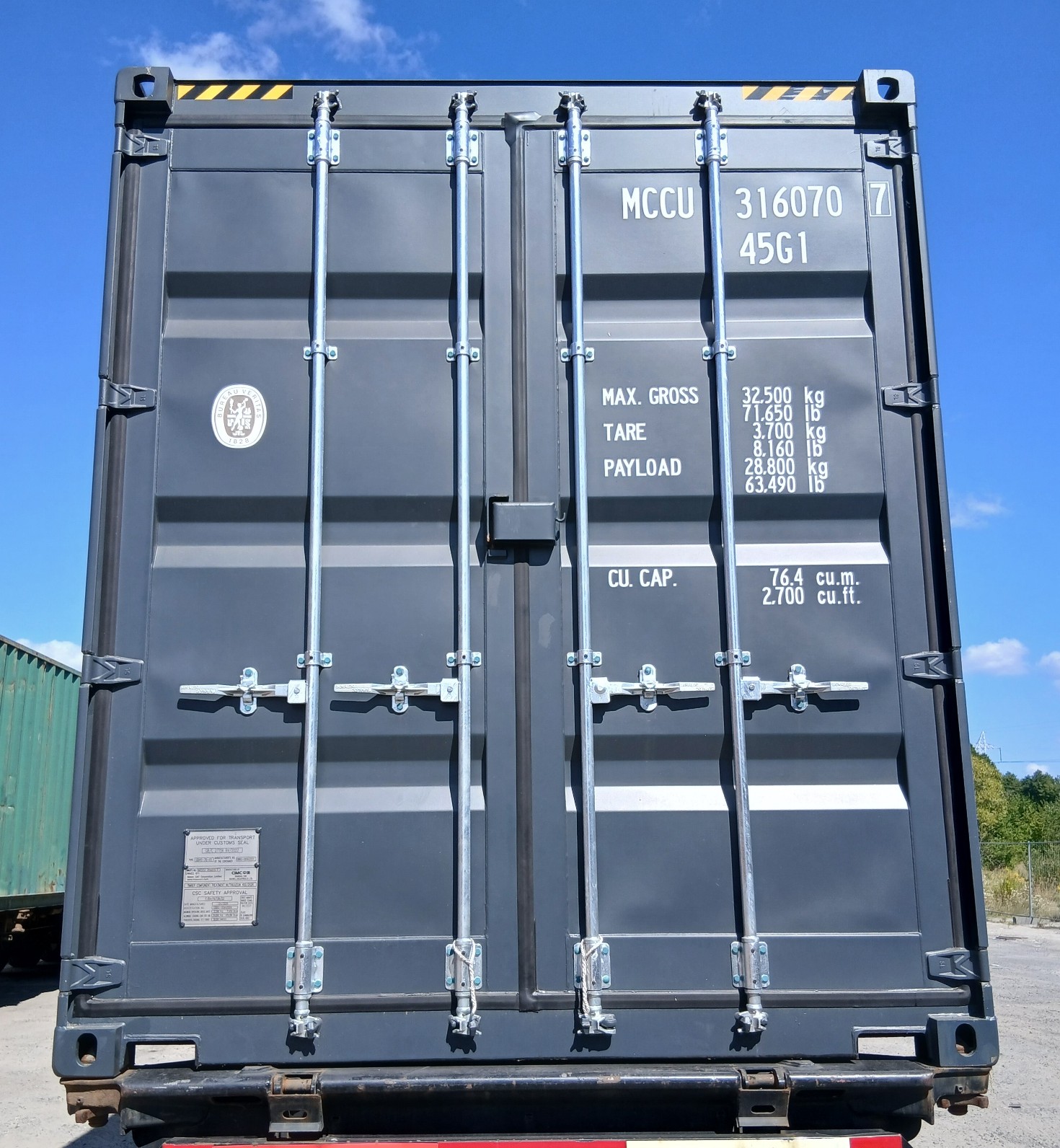 Kontener morski 12m (40'HC) MCCU3160707 - obrazek 4