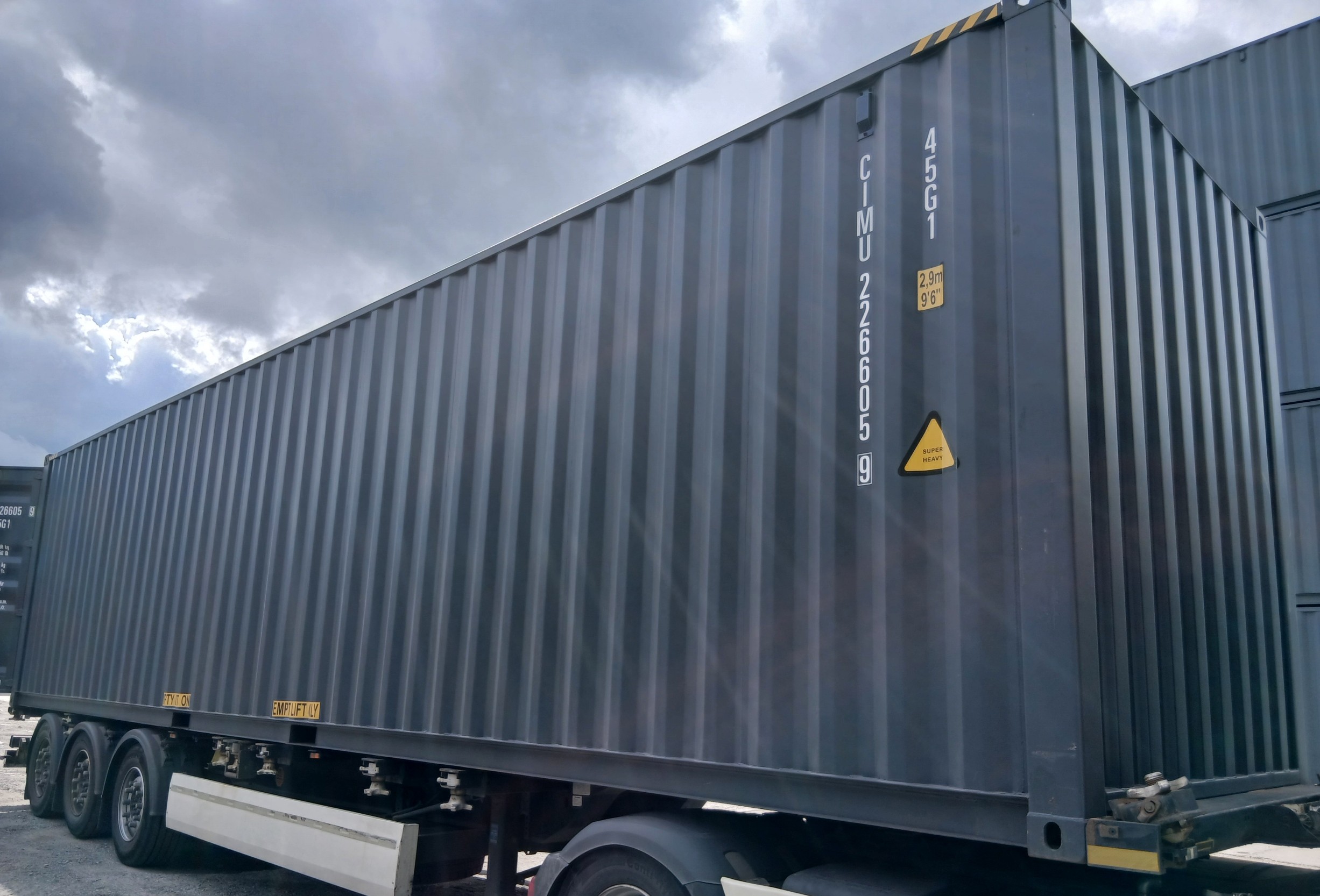 Kontener morski 12m (40'HC) CIMU2266059 - obrazek 3