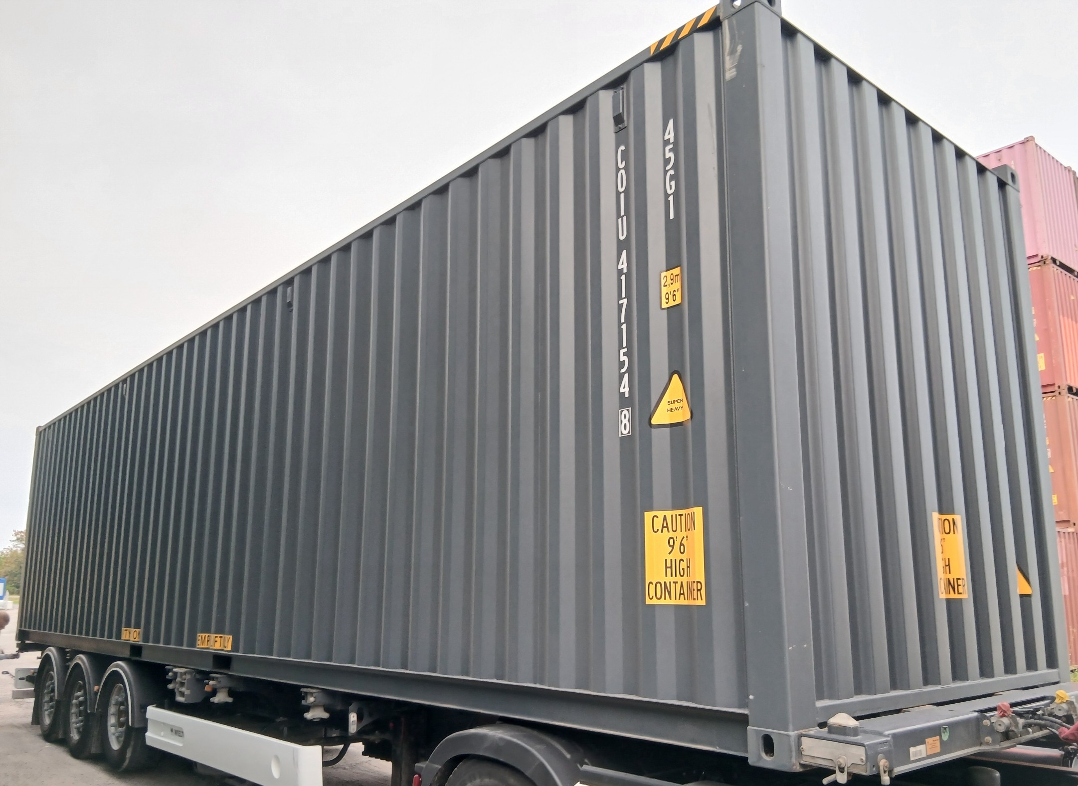 Kontener morski 12m (40'HC) COIU4171548 - obrazek 3