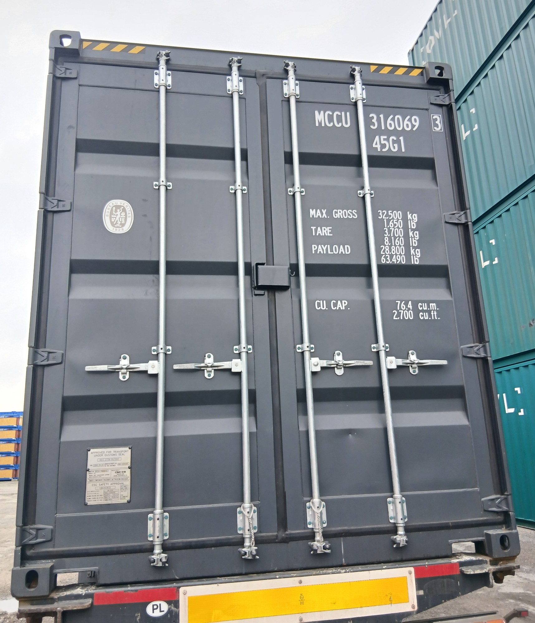 Kontener morski 12m (40'HC) MCCU3160693 - obrazek 6