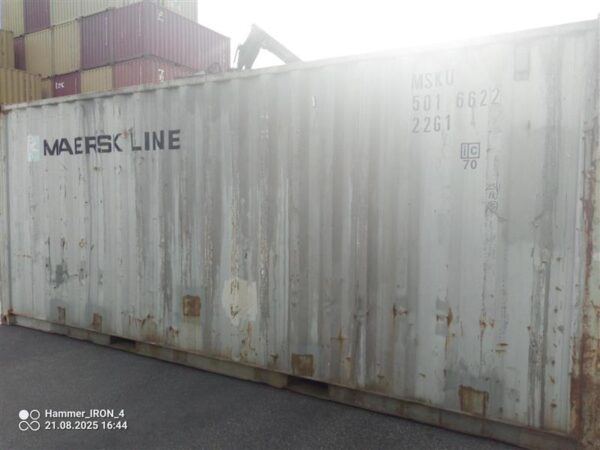 6m (20'DC)  Kontener Morski MSKU5016622 - obrazek 2