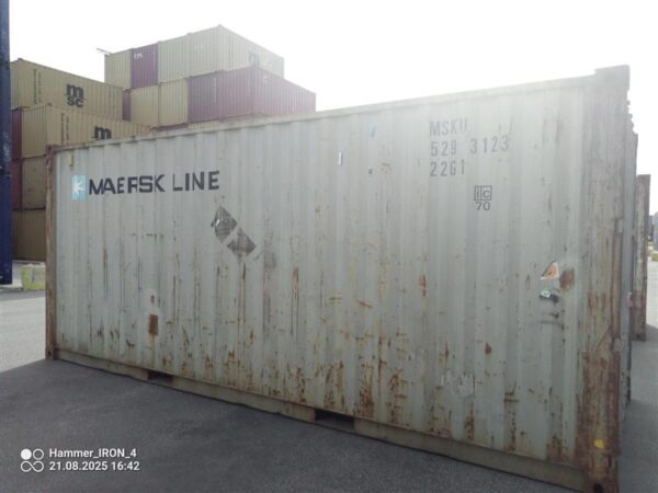 6m (20'DC)  Kontener Morski MSKU5293123 - obrazek 3