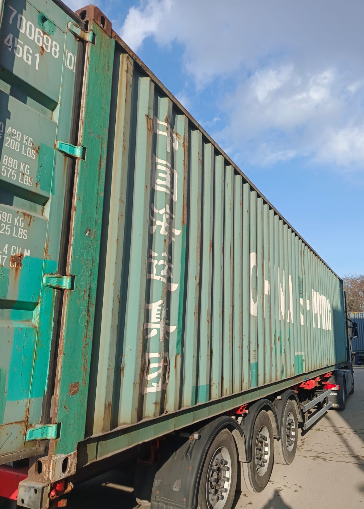 12m (40'HC) Kontener morski CCLU7006980 - obrazek 6