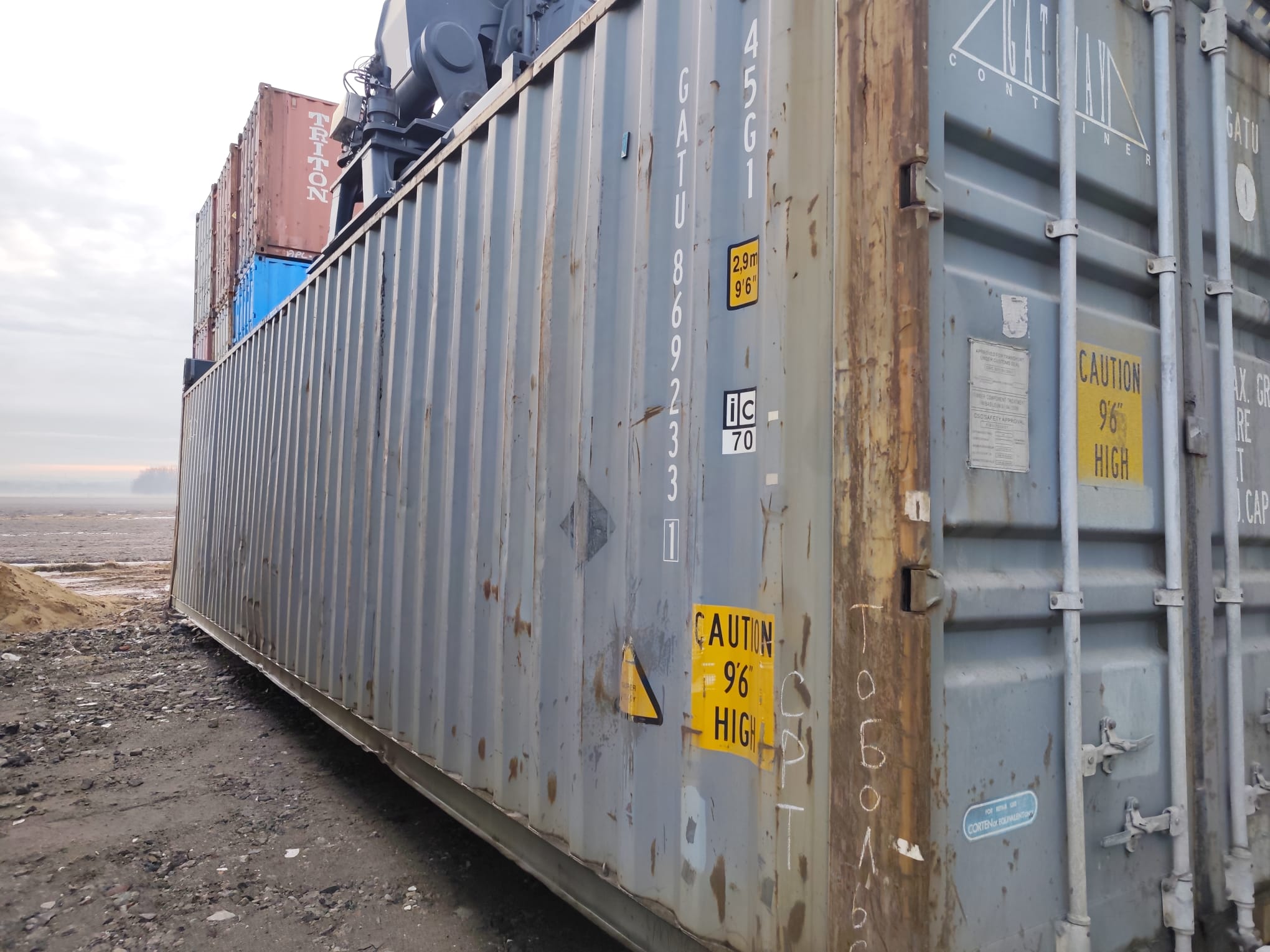 12m (40'HC) Kontener morski GATU8692331