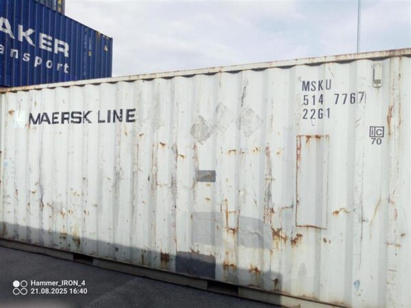 6m (20'DC)  Kontener Morski MSKU5147767