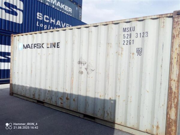 6m (20'DC)  Kontener Morski MSKU5293123