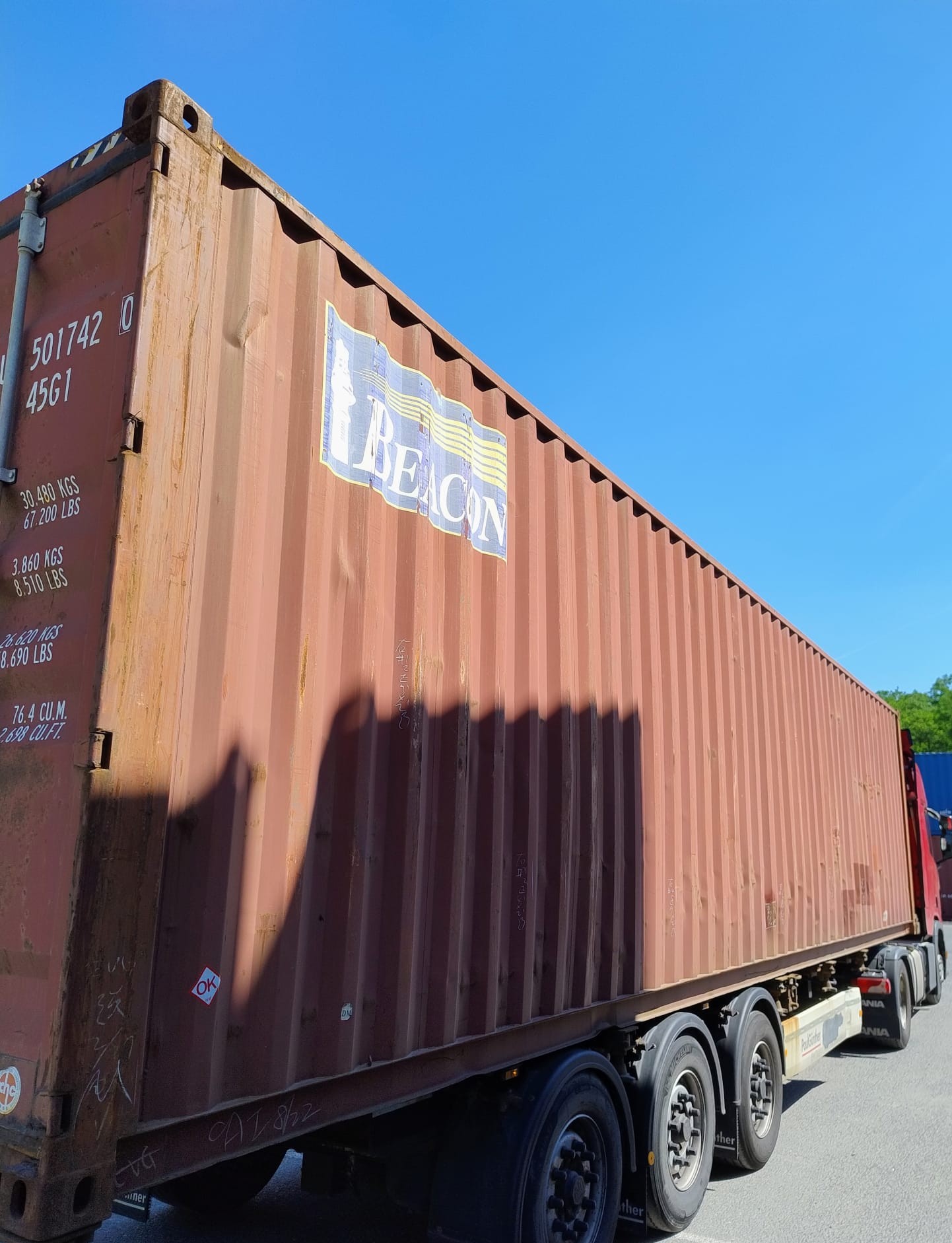Kontener morski 12m (40'HC) BMOU5017420 - obrazek 6
