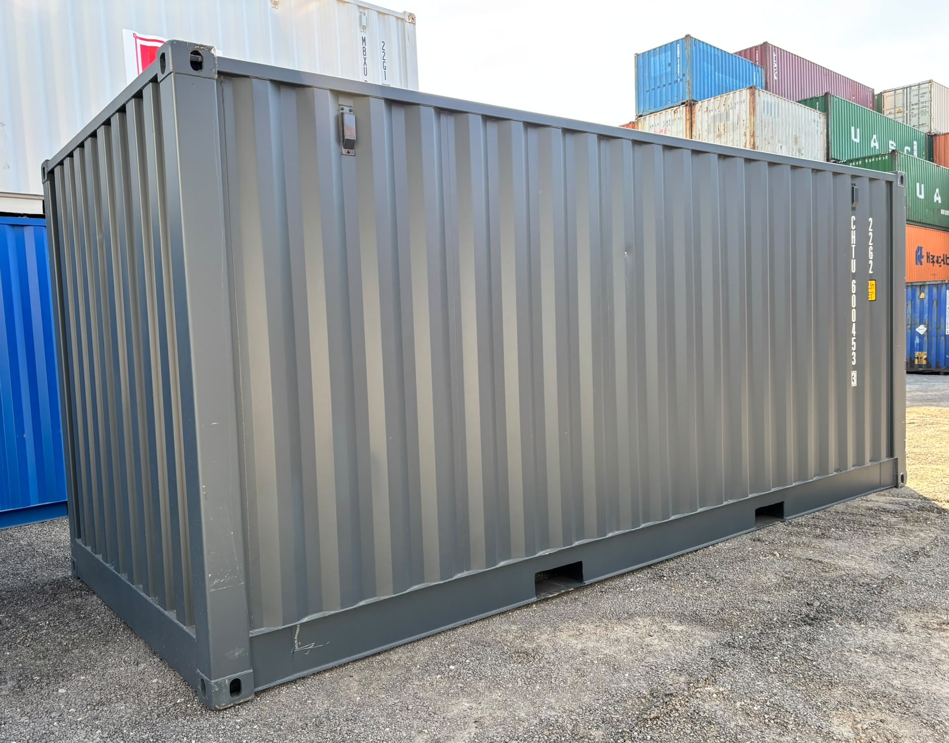 Kontener morski 6m (20'DC) Full Open Side CHTU6004533 - obrazek 5