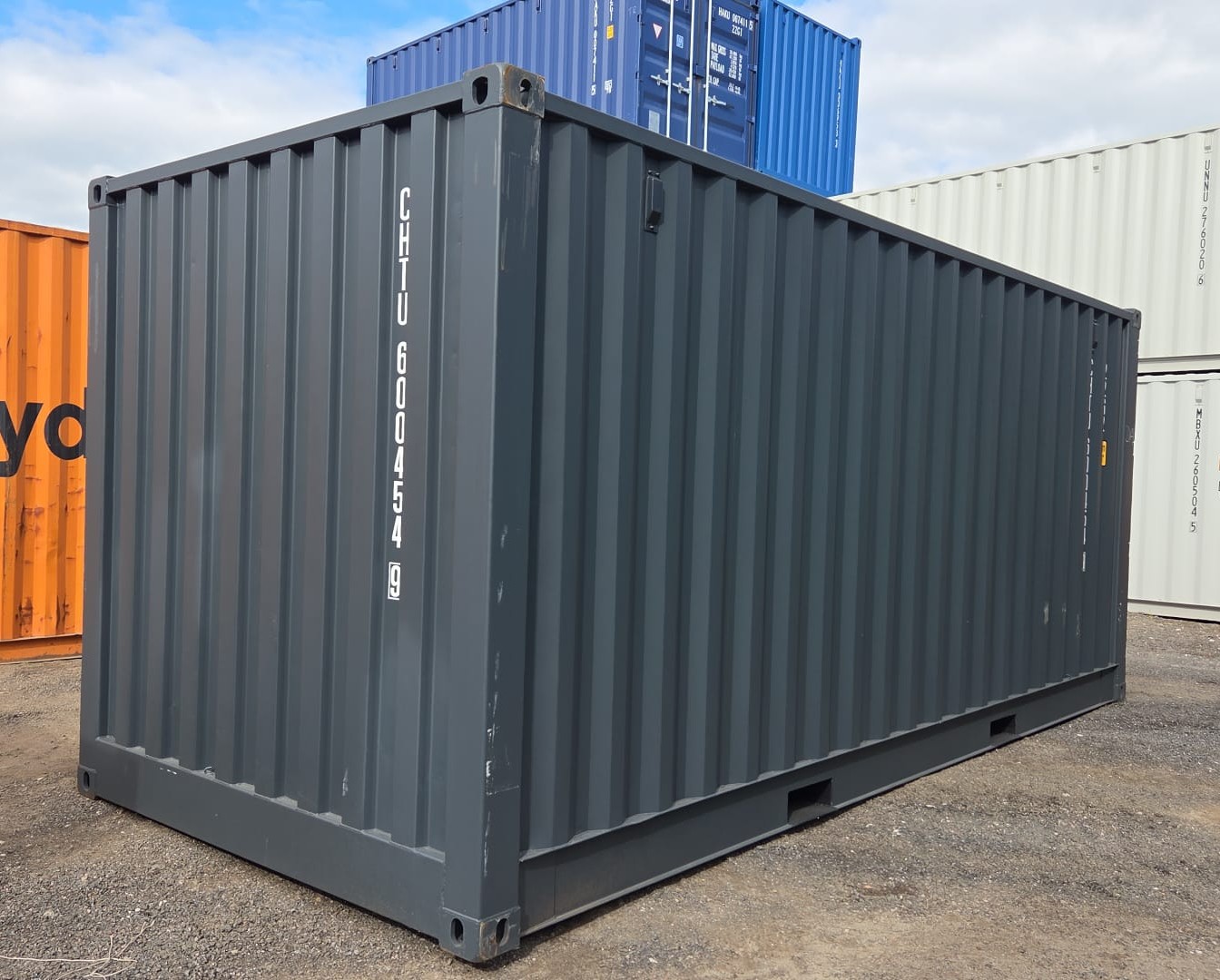 Kontener morski 6m (20'DC) Full Open Side CHTU6004549 - obrazek 6
