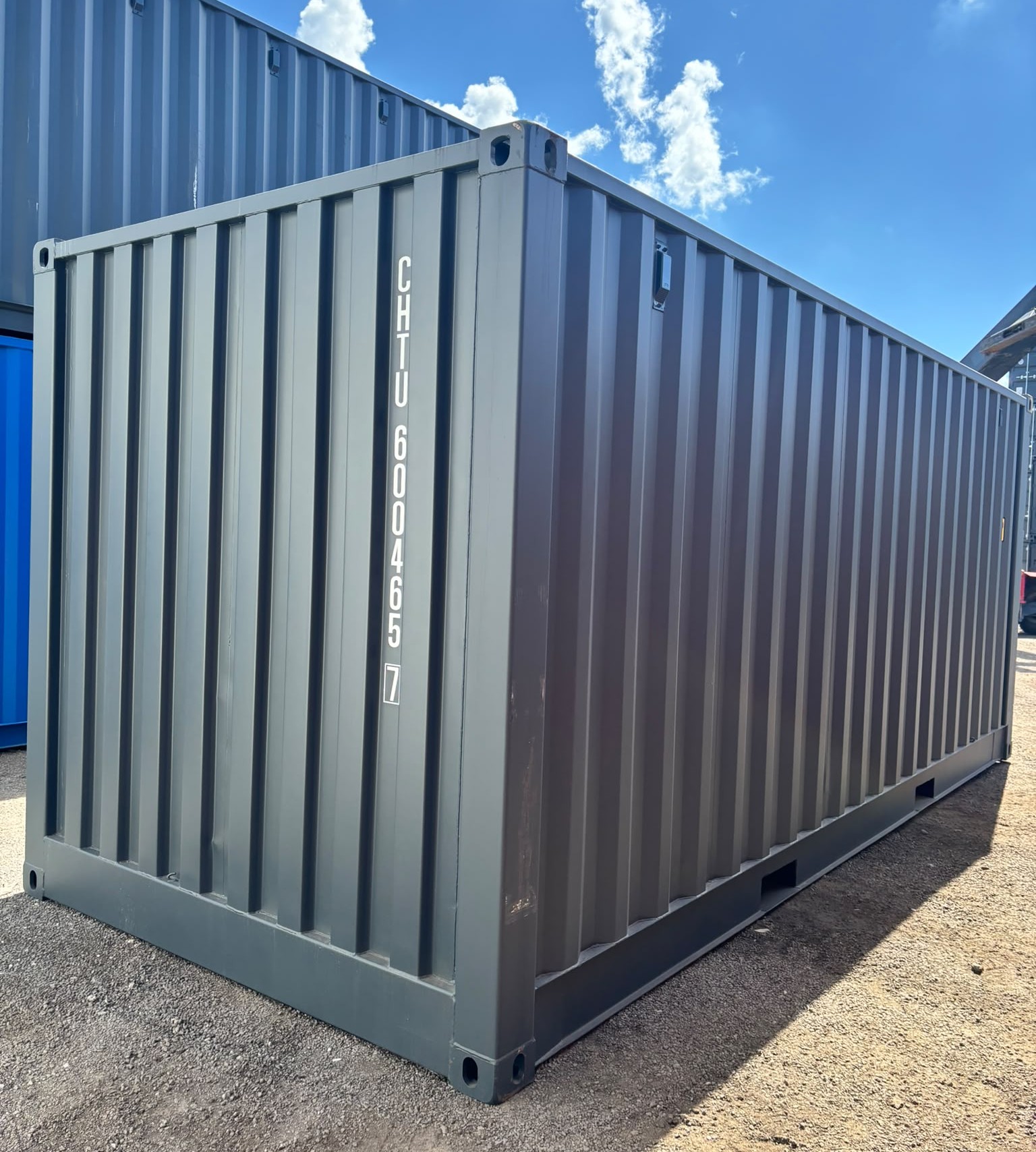Kontener morski 6m (20'DC) Full Open Side CHTU6004657 - obrazek 5