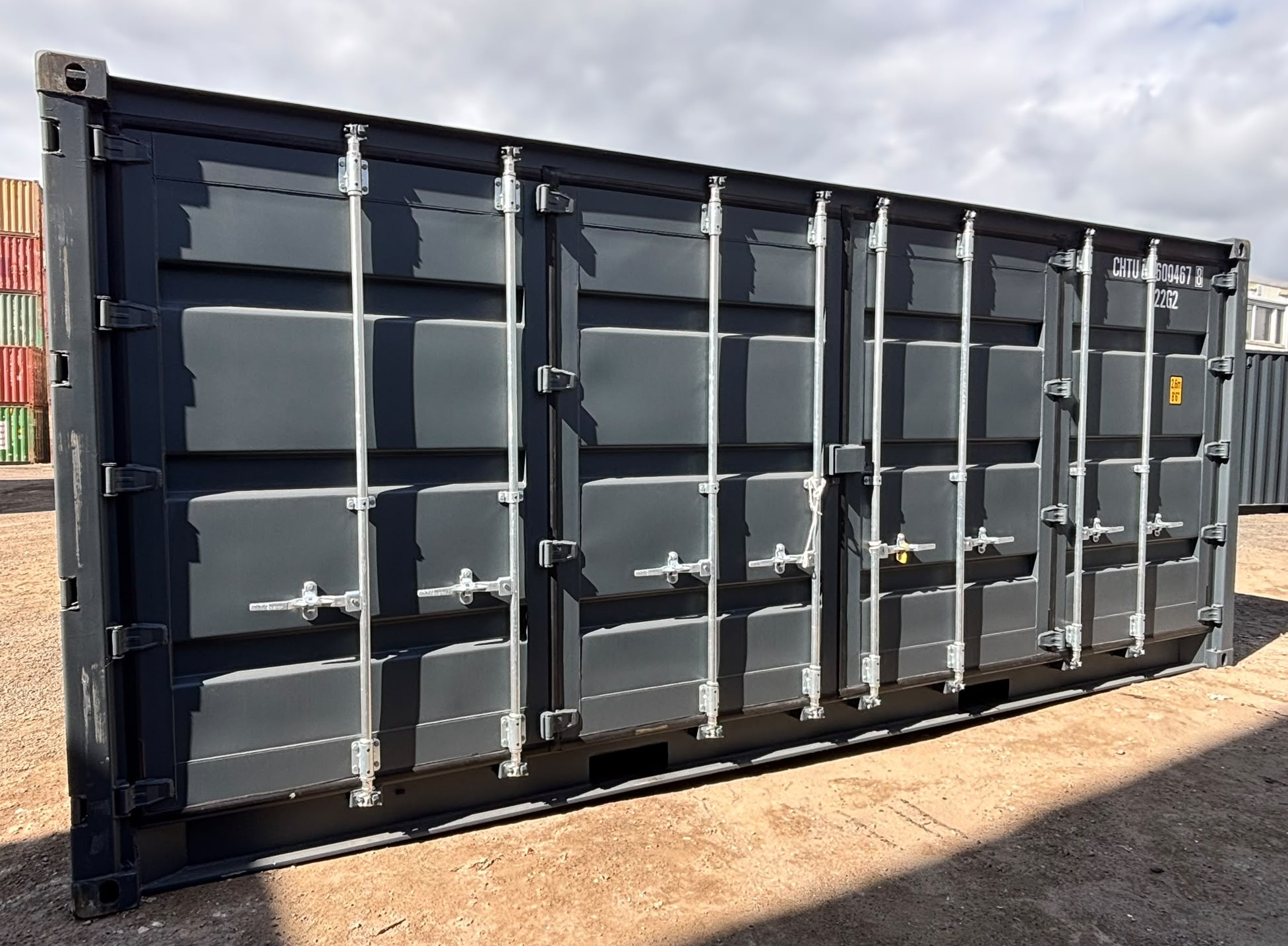 Kontener morski 6m (20'DC) Full Open Side CHTU6004678 - obrazek 5
