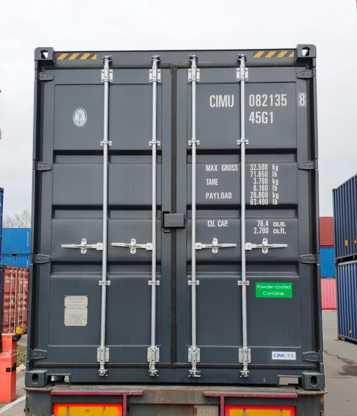 12m (40'HC) Kontener morski CIMU0821358 - obrazek 2