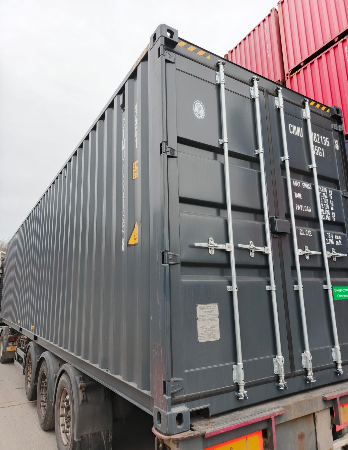 12m (40'HC) Kontener morski CIMU0821358 - obrazek 8