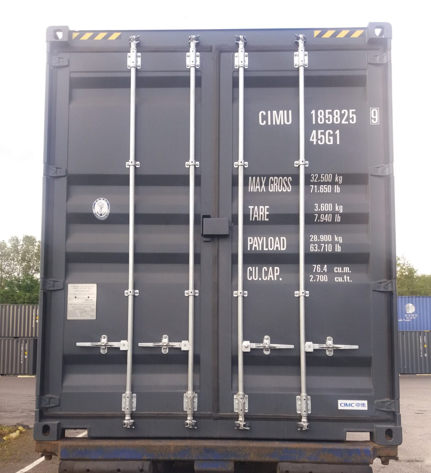 Kontener morski 12m (40'HC) CIMU1858259 - obrazek 2