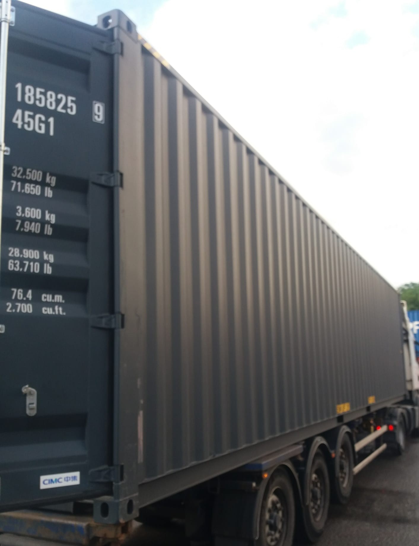 Kontener morski 12m (40'HC) CIMU1858259 - obrazek 5