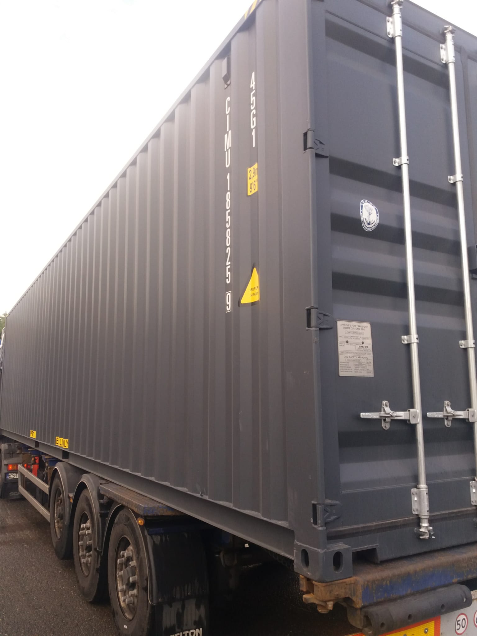 Kontener morski 12m (40'HC) CIMU1858259 - obrazek 6